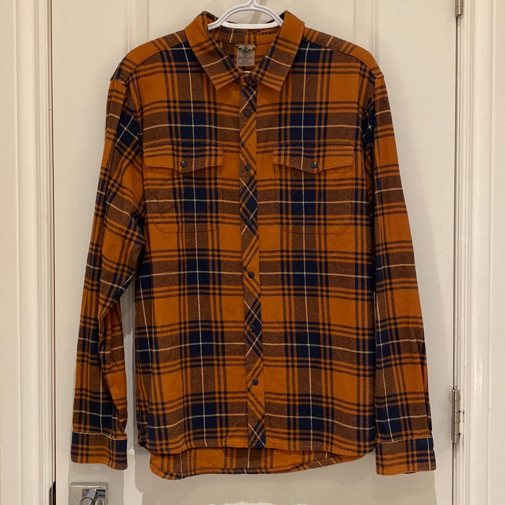 Woods Plaid Button-Up